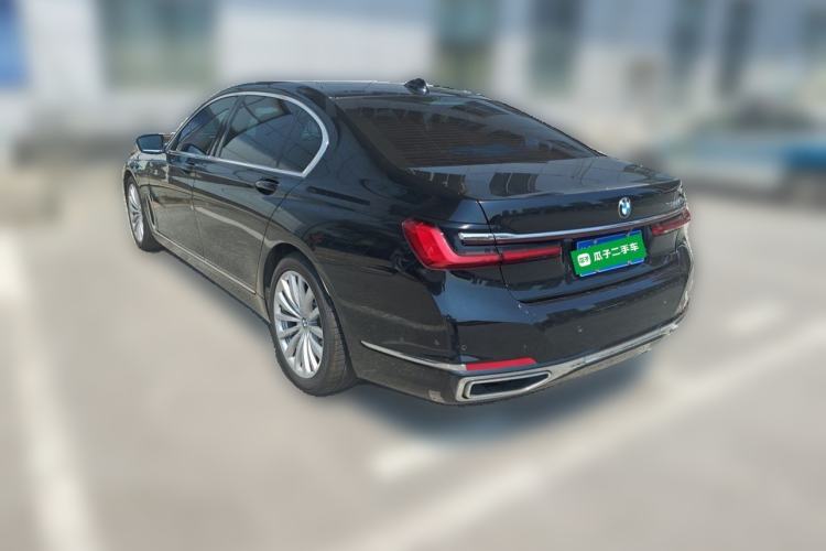 Used BMW 7 Series 2021 730Li Luxury Package Rear Left 45 Deg