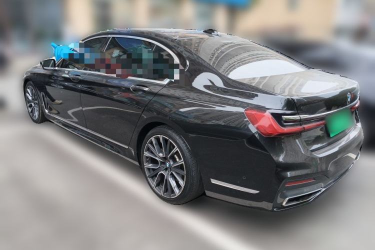 Used BMW 7 Series 2021 740Li Leading Model M Sport Package Rear Left 45 Deg