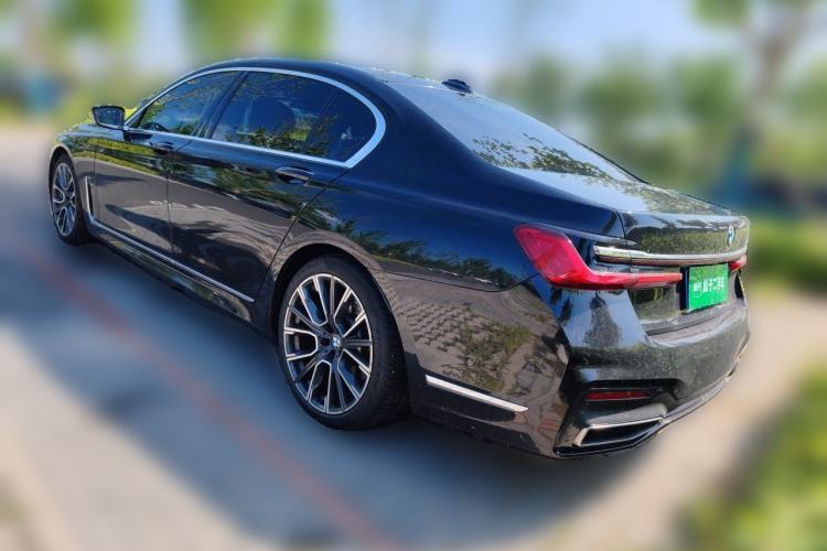Used BMW 7 Series 2021 740Li Leading Model M Sport Package Rear Left 45 Deg