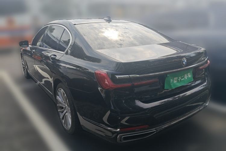 Used BMW 7 Series 2021 740Li Leading Edition Luxury Package Rear Left 45 Deg