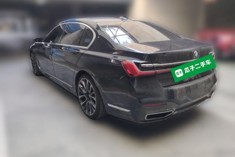 Used BMW 7 Series 2021 740Li Leading Model M Sport Package Rear Left 45 Deg