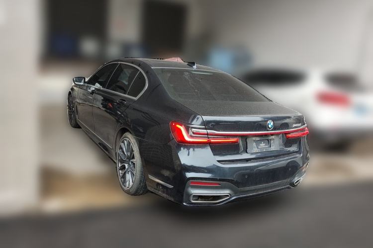 Used BMW 7 Series 2021 740Li Leading Model M Sport Package Rear Left 45 Deg