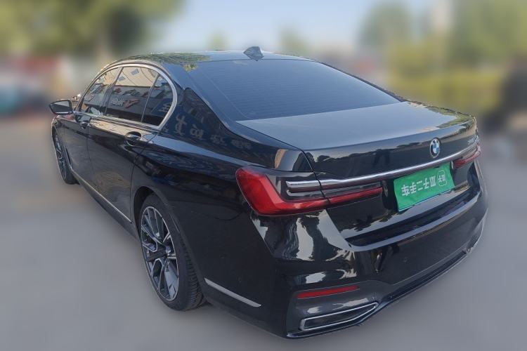 Used BMW 7 Series 2021 740Li Leading Model M Sport Package Rear Left 45 Deg