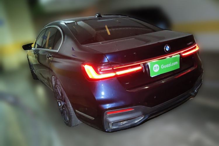 Used BMW 7 Series 2021 740Li Leading Model M Sport Package Rear Left 45 Deg