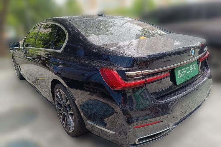 Used BMW 7 Series 2021 740Li Leading Model M Sport Package Rear Left 45 Deg