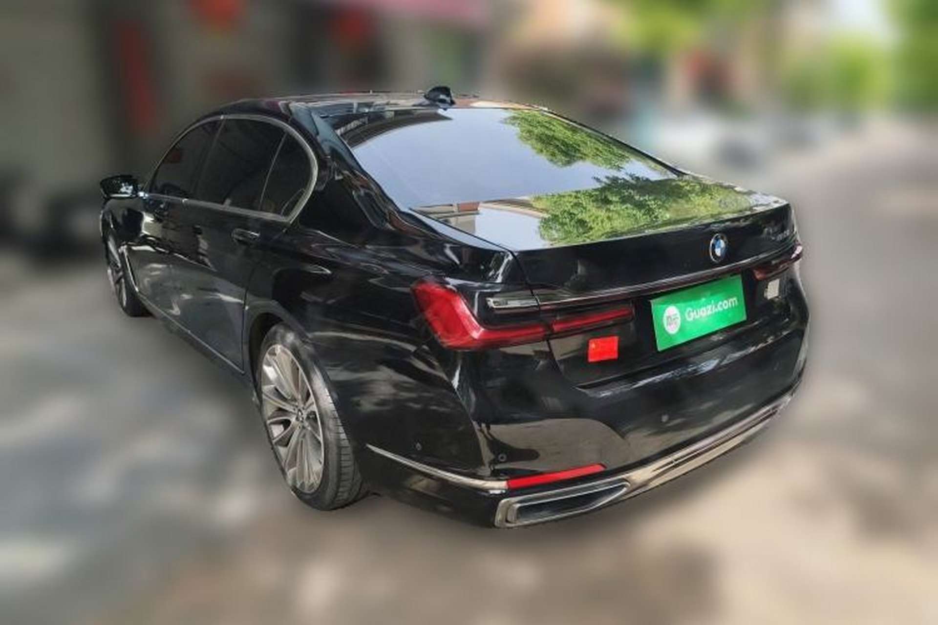 Used BMW 7 Series 2021 740Li Leading Edition Luxury Package Rear Left 45 Deg