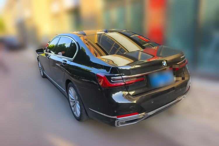 Used BMW 7 Series 2021 730Li Luxury Package Rear Left 45 Deg