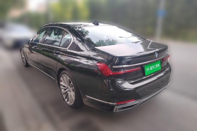 Used BMW 7 Series 2021 740Li Leading Edition Luxury Package Rear Left 45 Deg
