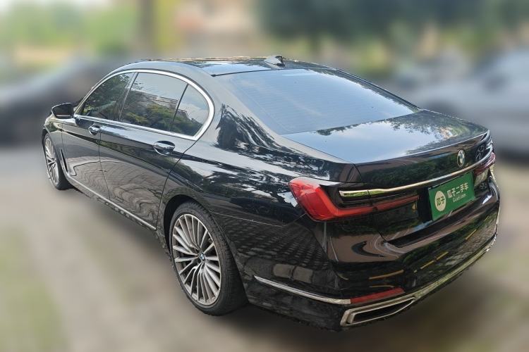 Used BMW 7 Series 2021 740Li Luxury Edition with Premium Package Rear Left 45 Deg
