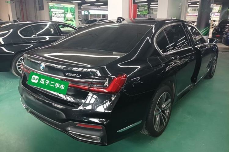 Used BMW 7 Series 2021 730Li M Sport Package Rear Right 45 Deg
