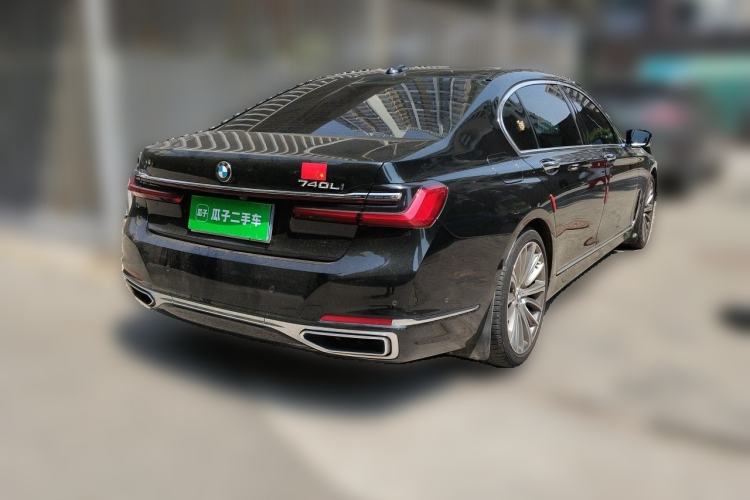 Used BMW 7 Series 2021 740Li Leading Edition Luxury Package Rear Right 45 Deg