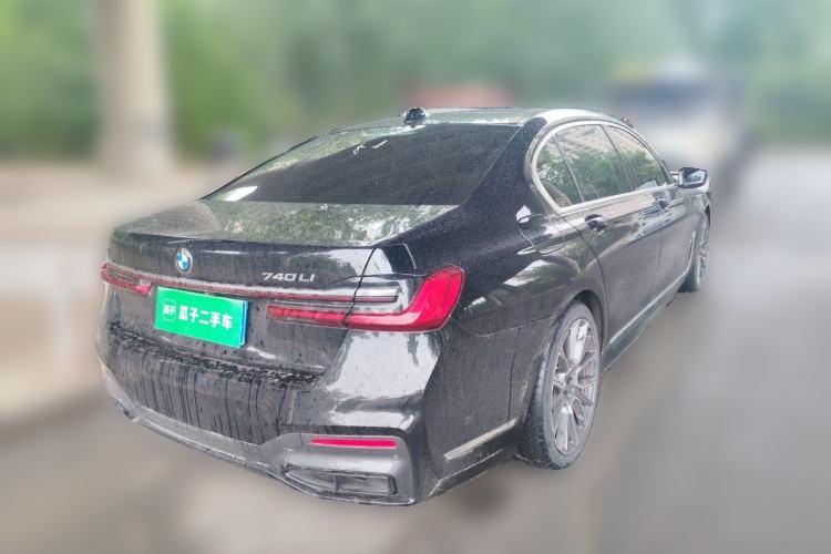 Used BMW 7 Series 2021 730Li M Sport Package Rear Right 45 Deg