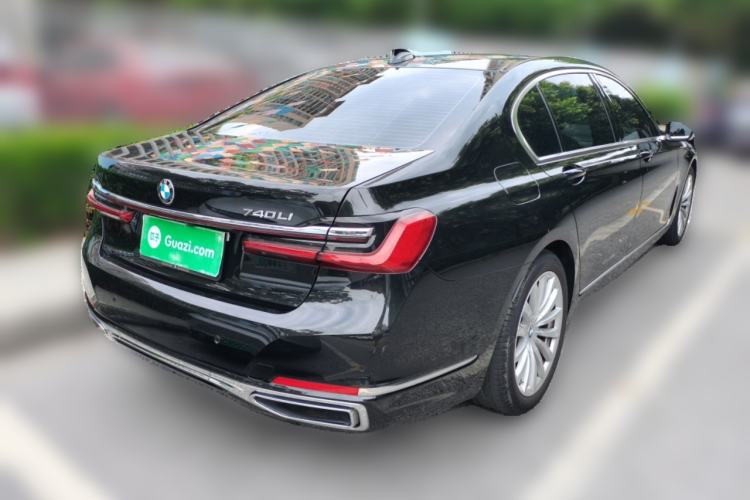 Used BMW 7 Series 2021 730Li Luxury Package Rear Right 45 Deg