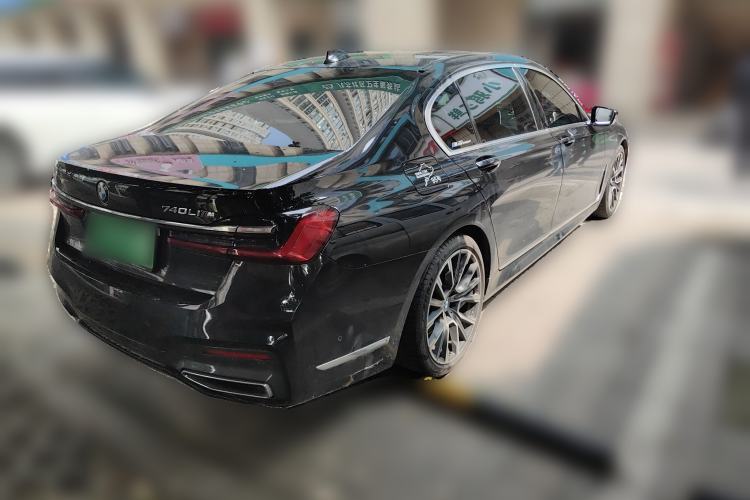 Used BMW 7 Series 2021 740Li Leading Model M Sport Package Rear Right 45 Deg