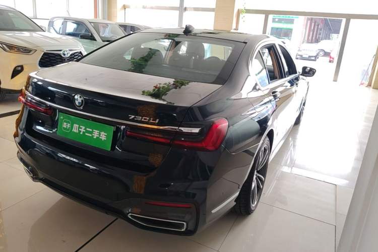 Used BMW 7 Series 2021 730Li M Sport Package Rear Right 45 Deg