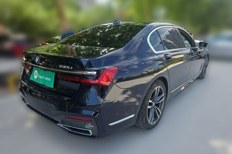 Used BMW 7 Series 2021 730Li M Sport Package Rear Right 45 Deg