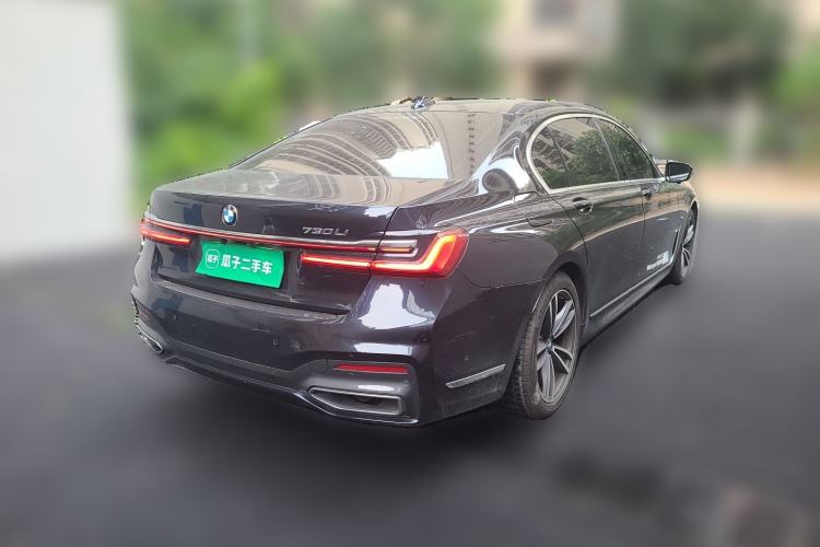 Used BMW 7 Series 2021 730Li M Sport Package Rear Right 45 Deg