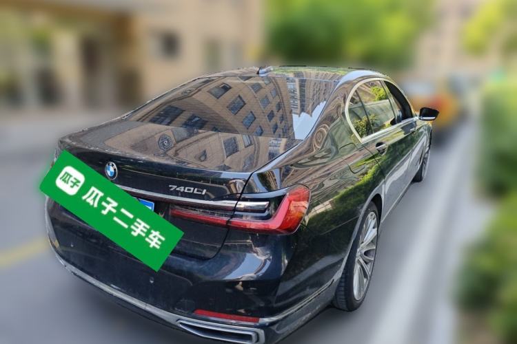 Used BMW 7 Series 2021 740Li Leading Edition Luxury Package Rear Right 45 Deg
