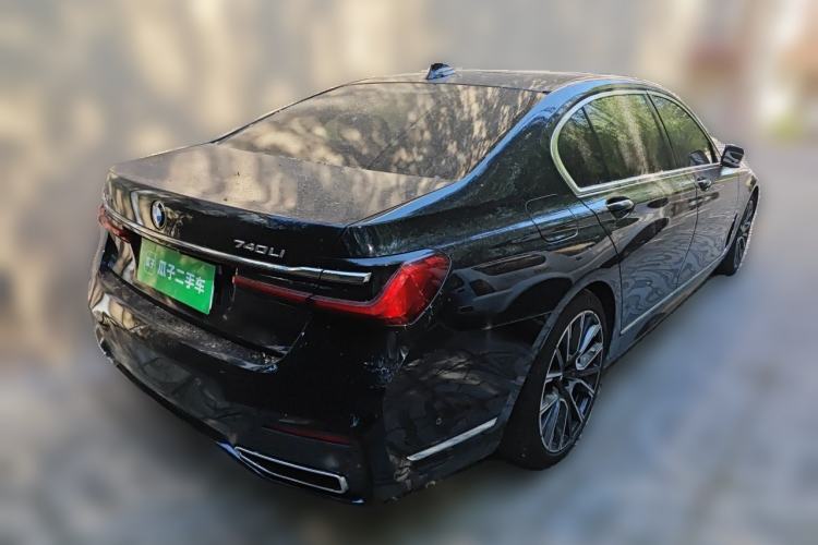 Used BMW 7 Series 2021 740Li xDrive Executive M Sport Package Rear Right 45 Deg