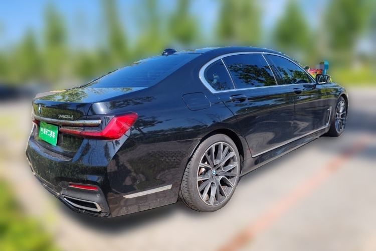 Used BMW 7 Series 2021 740Li Leading Model M Sport Package Rear Right 45 Deg