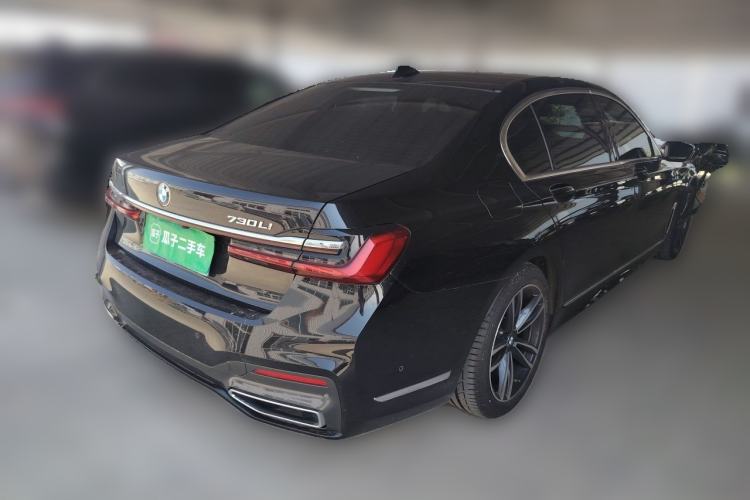 Used BMW 7 Series 2021 730Li M Sport Package Rear Right 45 Deg