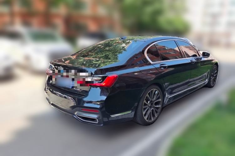 Used BMW 7 Series 2021 740Li Leading Model M Sport Package Rear Right 45 Deg