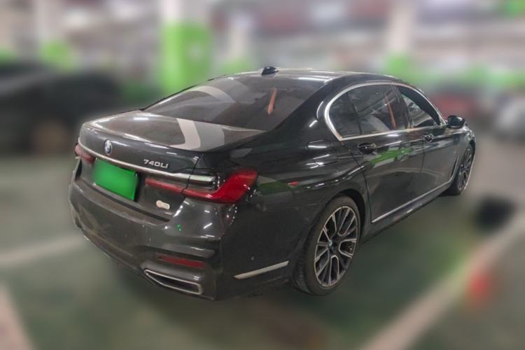 Used BMW 7 Series 2021 740Li Leading Model M Sport Package Rear Right 45 Deg