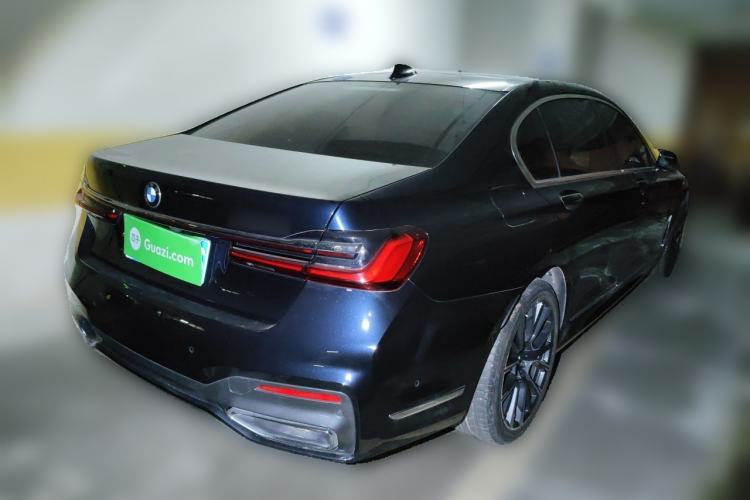 Used BMW 7 Series 2021 740Li Leading Model M Sport Package Rear Right 45 Deg