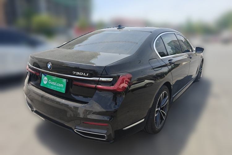 Used BMW 7 Series 2021 730Li M Sport Package Rear Right 45 Deg