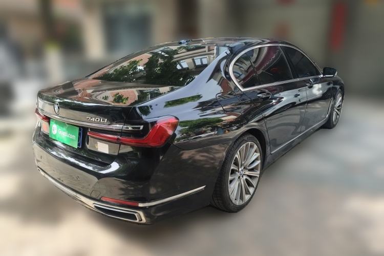 Used BMW 7 Series 2021 740Li Leading Edition Luxury Package Rear Right 45 Deg