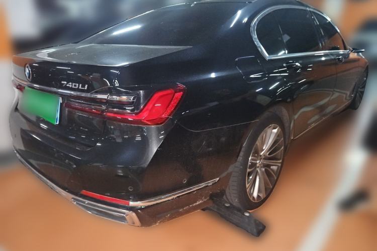 Used BMW 7 Series 2021 740Li Leading Edition Luxury Package Rear Right 45 Deg