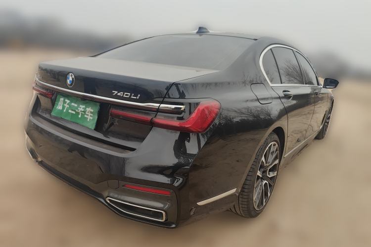 Used BMW 7 Series 2021 740Li xDrive Executive M Sport Package Rear Right 45 Deg