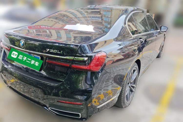 Used BMW 7 Series 2021 730Li M Sport Package Rear Right 45 Deg