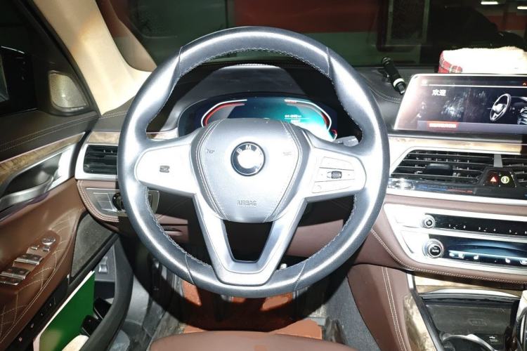 Used BMW 7 Series 2021 740Li Leading Edition Luxury Package Steering Wheel