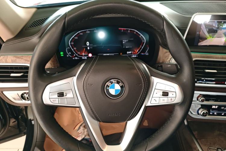 Used BMW 7 Series 2021 740Li Leading Edition Luxury Package Steering Wheel