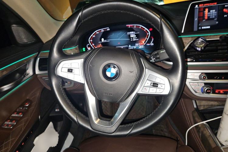 Used BMW 7 Series 2021 740Li Leading Edition Luxury Package Steering Wheel