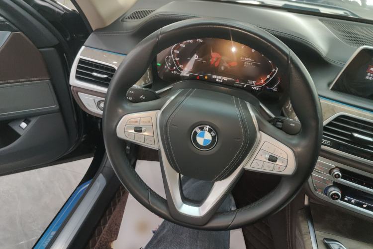 Used BMW 7 Series 2021 740Li Leading Edition Luxury Package Steering Wheel