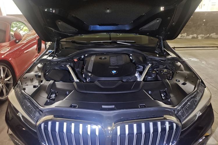 Used BMW 7 Series 2021 740Li Leading Model M Sport Package Engine Bay