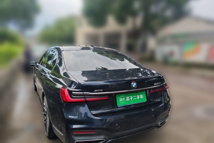 Used BMW 7 Series 2021 740Li Leading Model M Sport Package Rear Left 45 Deg