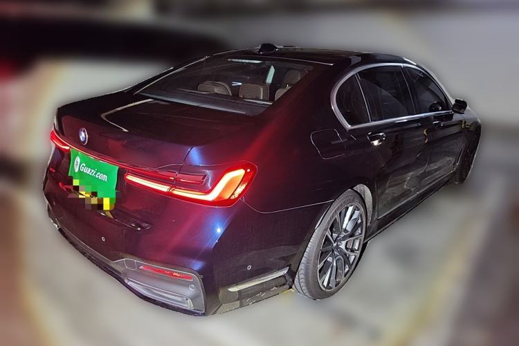 Used BMW 7 Series 2021 740Li Leading Model M Sport Package Rear Right 45 Deg