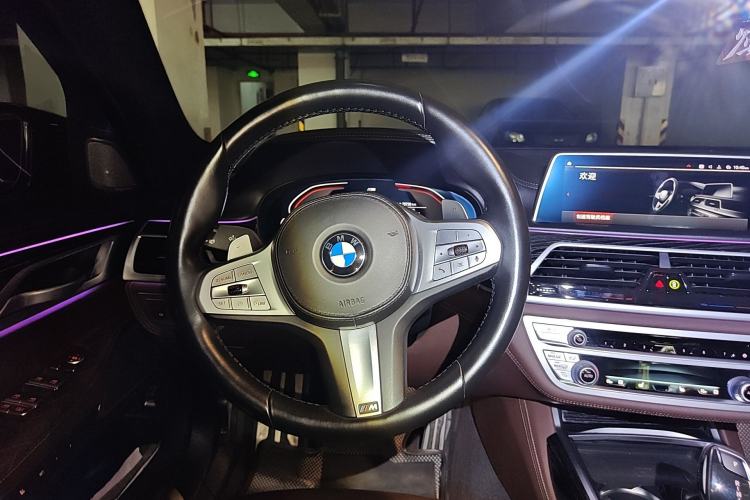 Used BMW 7 Series 2021 740Li Leading Model M Sport Package Steering Wheel