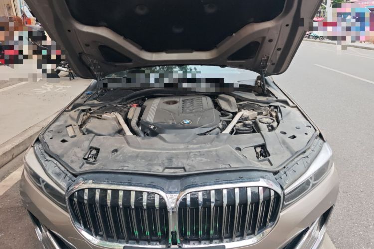 Used BMW 7 Series 2021 740Li Leading Edition Luxury Package Engine Bay