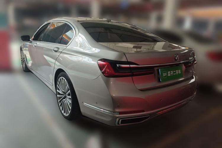 Used BMW 7 Series 2021 740Li Luxury Edition with Premium Package Rear Left 45 Deg