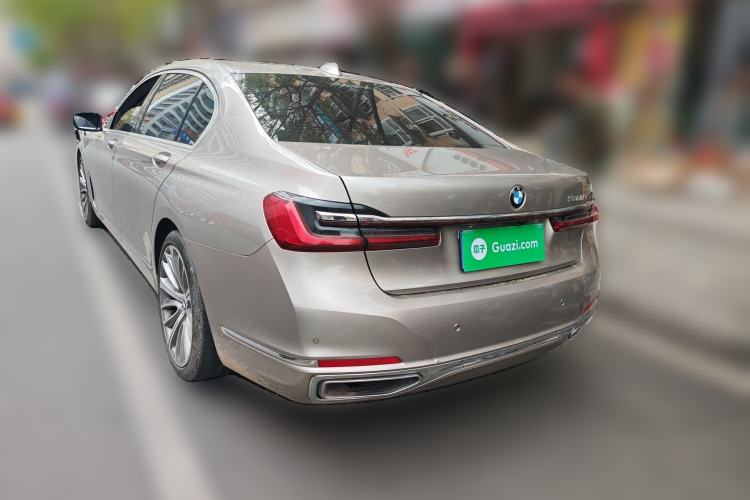 Used BMW 7 Series 2021 740Li Leading Edition Luxury Package Rear Left 45 Deg