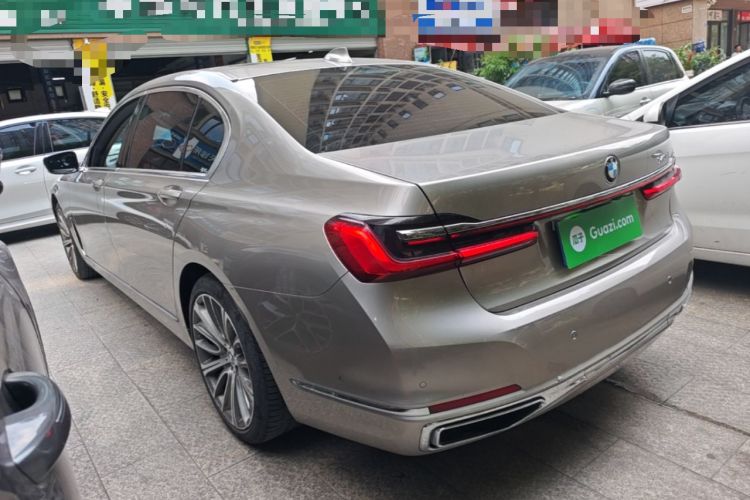 Used BMW 7 Series 2021 740Li Leading Edition Luxury Package Rear Left 45 Deg