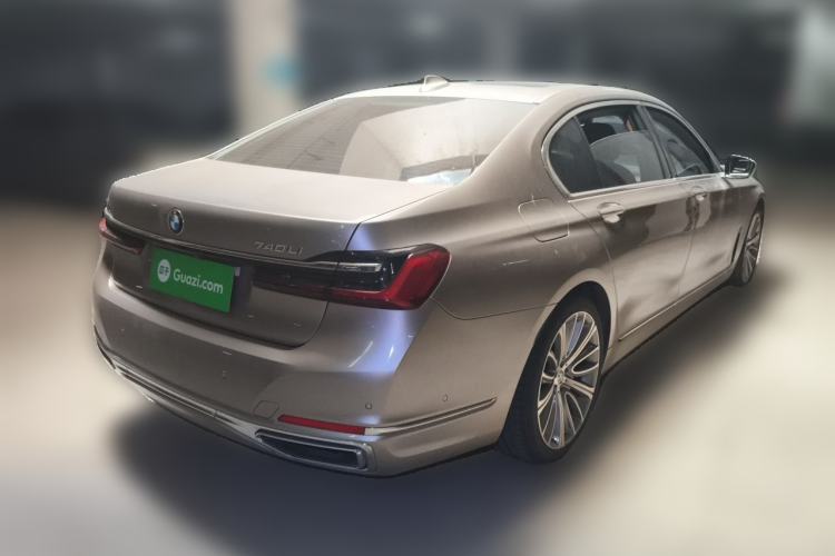 Used BMW 7 Series 2021 740Li Leading Edition Luxury Package Rear Right 45 Deg