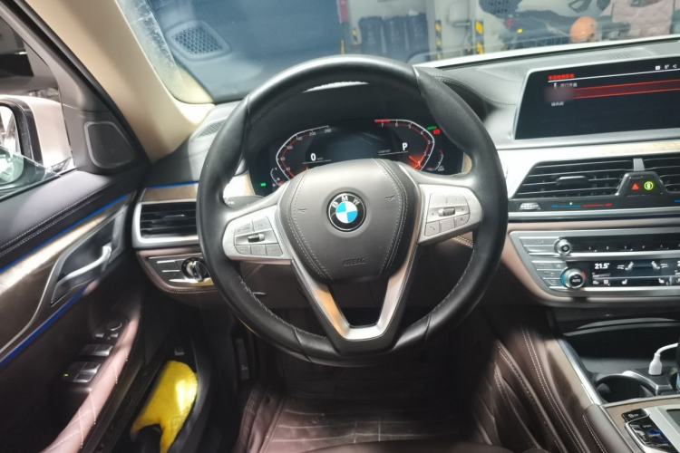 Used BMW 7 Series 2021 740Li Leading Edition Luxury Package Steering Wheel
