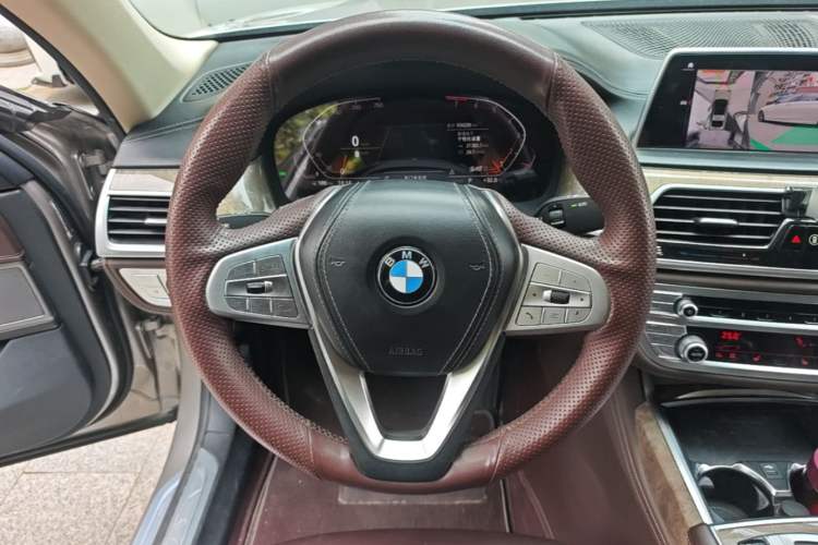 Used BMW 7 Series 2021 740Li Leading Edition Luxury Package Steering Wheel
