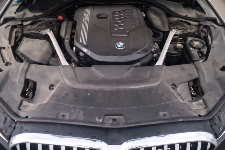 Used BMW 7 Series 2021 740Li Leading Model M Sport Package Engine Bay