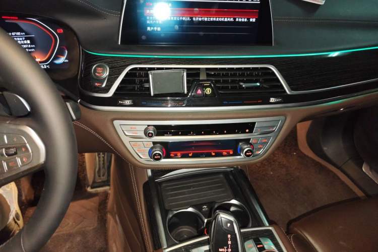 Used BMW 7 Series 2021 730Li M Sport Package Audio And AC Panel